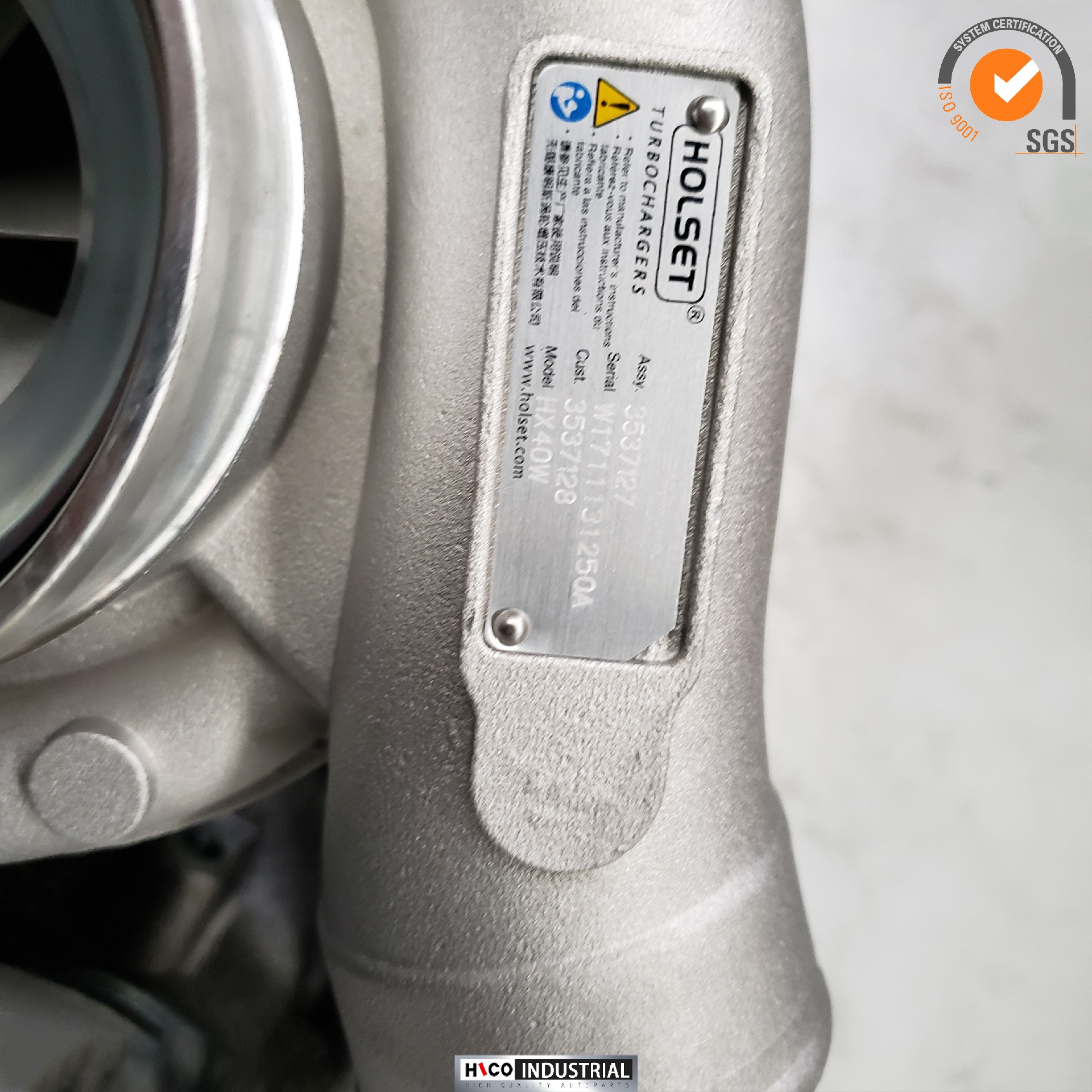 TURBOCHARGER ASSEMBLY